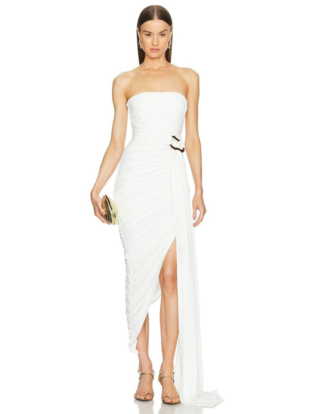 Michael Costello x REVOLVE Ophelia Dress in Ivory